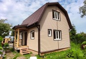 Фото со стройплощадок - Каркасный дом 5,6х10 м.