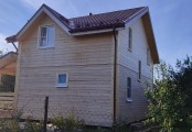 Фото со стройплощадок - Каркасный дом 7,5х9,5 м.