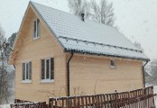 Фото со стройплощадок - Каркасный дом 6х8 м.