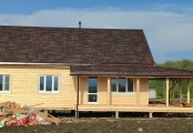 Фото со стройплощадок - Каркасный дом 7,6х11,7