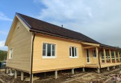 Фото со стройплощадок - Каркасный дом 7,6х11,7
