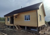 Фото со стройплощадок - Каркасный дом 7,6х11,7