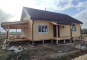 Фото со стройплощадок - Каркасный дом 7,6х11,7