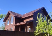 Фото со стройплощадок - Каркасный дом 10х7,5 м.