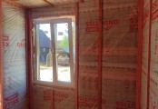 Фото со стройплощадок - Каркасный дом 10х7,5 м.