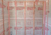 Фото со стройплощадок - Каркасный дом 10х7,5 м.