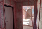 Фото со стройплощадок - Каркасный дом 10х7,5 м.
