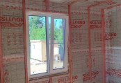 Фото со стройплощадок - Каркасный дом 10х7,5 м.