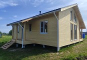 Фото со стройплощадок - Каркасный дом 9,5х10 м.