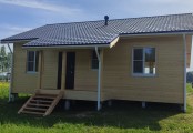 Фото со стройплощадок - Каркасный дом 9,5х10 м.