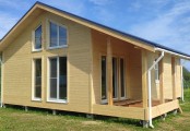 Фото со стройплощадок - Каркасный дом 9,5х10 м.
