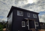 Фото со стройплощадок - Каркасный дом 12х16 м.