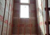 Фото со стройплощадок - Каркасный дом 12х16 м.