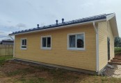 Фото со стройплощадок - Каркасный дом 8х10 м.