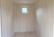 Фото со стройплощадок - Каркасная баня 3х8 м.