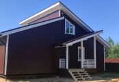 Фото со стройплощадок - Каркасный дом 9х12 м.