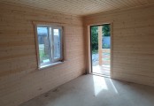 Фото со стройплощадок - Каркасный дом 6х7,5 м.