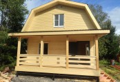 Фото со стройплощадок - Каркасный дом 6х7,5 м.