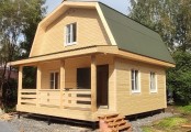 Фото со стройплощадок - Каркасный дом 6х7,5 м.