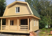 Фото со стройплощадок - Каркасный дом 6х7,5 м.