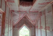 Фото со стройплощадок - Каркасный дом 8х12 м.