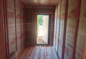 Фото со стройплощадок - Каркасный дом 12х11,5 м.