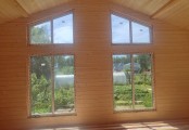Фото со стройплощадок - Каркасный дом 12х11,5 м.