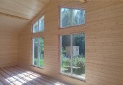 Фото со стройплощадок - Каркасный дом 12х11,5 м.