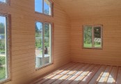 Фото со стройплощадок - Каркасный дом 12х11,5 м.