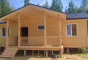 Фото со стройплощадок - Каркасный дом 12х11,5 м.