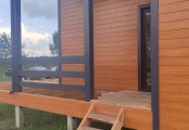 Фото со стройплощадок - Каркасный дом 9,5х13 м.