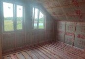 Фото со стройплощадок - Каркасный дом 9,5х13 м.
