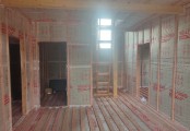 Фото со стройплощадок - Каркасный дом 9,5х13 м.