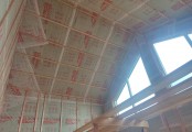 Фото со стройплощадок - Каркасный дом 9,5х13 м.