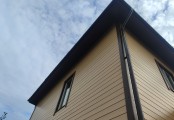 Фото со стройплощадок - Каркасный дом 7,5х7,5 м.