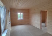 Фото со стройплощадок - Каркасный дом 7,5х7,5 м.