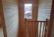 Фото со стройплощадок - Каркасный дом 7,5х7,5 м.