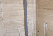 Фото со стройплощадок - Каркасный дом 7,5х7,5 м.