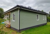 Фото со стройплощадок - Каркасный дом 8,5х12 м.
