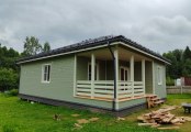Фото со стройплощадок - Каркасный дом 8,5х12 м.
