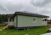 Фото со стройплощадок - Каркасный дом 8,5х12 м.