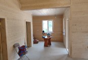 Фото со стройплощадок - Каркасный дом 8х10 м.