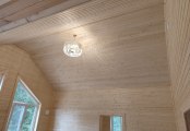 Фото со стройплощадок - Каркасный дом 8х10 м.