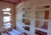 Фото со стройплощадок - Дом из бруса 6х10 м.