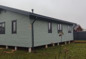 Фото со стройплощадок - Дом из бруса 8,5х11 м.