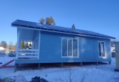 Фото со стройплощадок - Каркасный дом 7,5х12 м. 