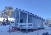 Фото со стройплощадок - Каркасный дом 7,5х12 м. 
