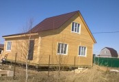 Фото со стройплощадок - Каркасный дом 8х9 м.