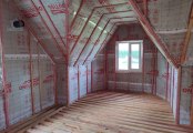 Фото со стройплощадок - Каркасный дом 7,5х10,5 м.