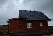 Фото со стройплощадок - Каркасный дом 7,5х10,5 м.